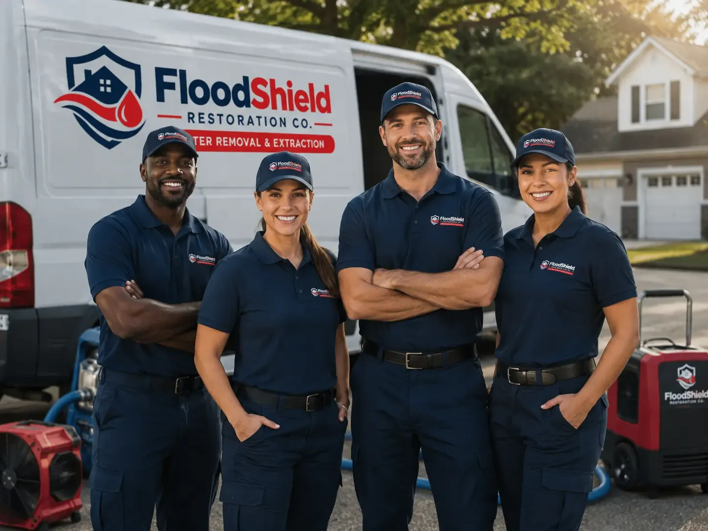 Flood Damage Restoration company in Basom, NY